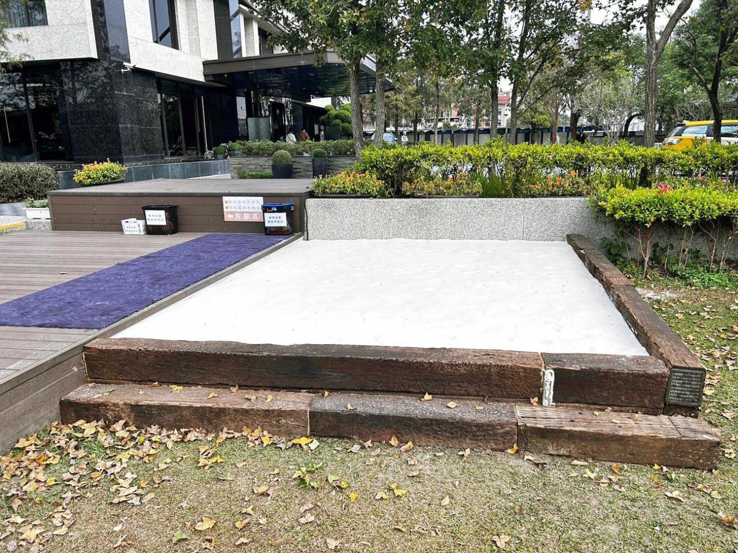 Hsin Hotel Цзяї Екстер'єр фото The sandpit at the 2019 Australian Open